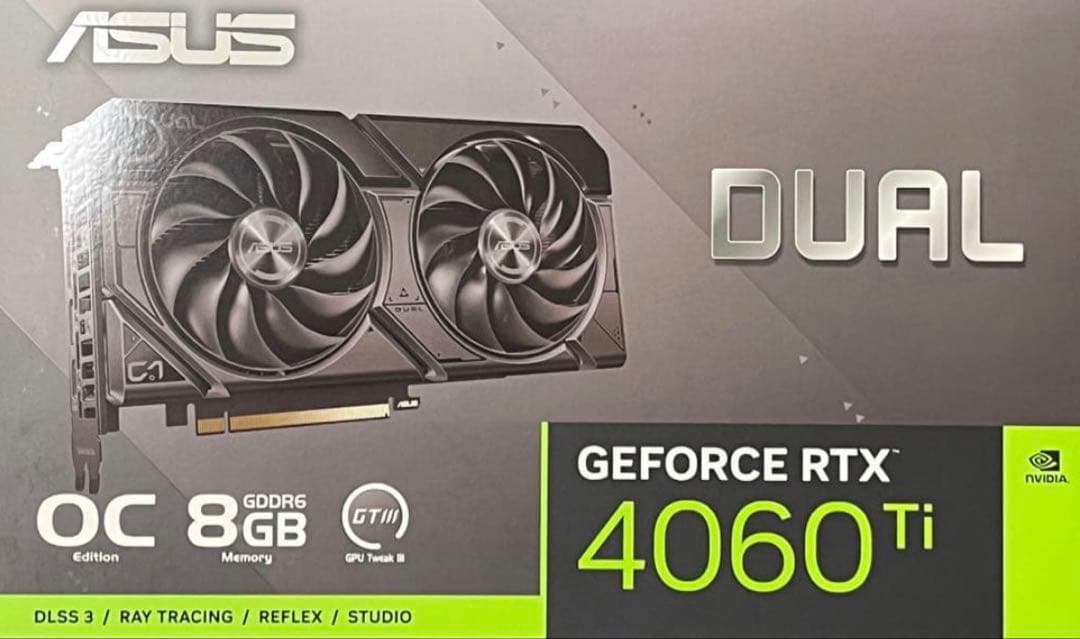 【週末特価】GeForce RTX 4060 Ti EVO OC Edition