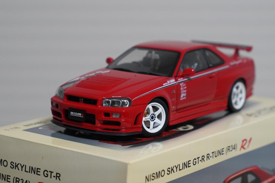 オートアート 1/18 日産 SKYLINE GT-R R34 R-tune