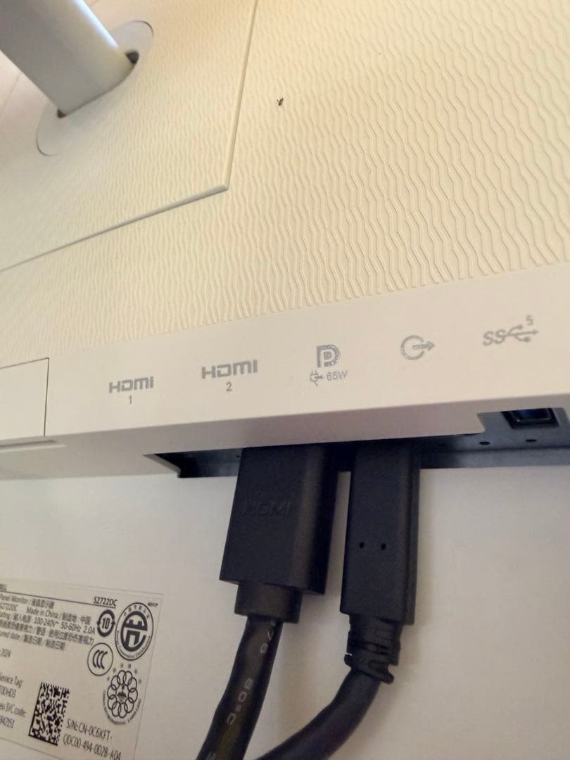 ディスプレイ・モニター本体 Dell 27-Inch 4K Monitor - Type C!