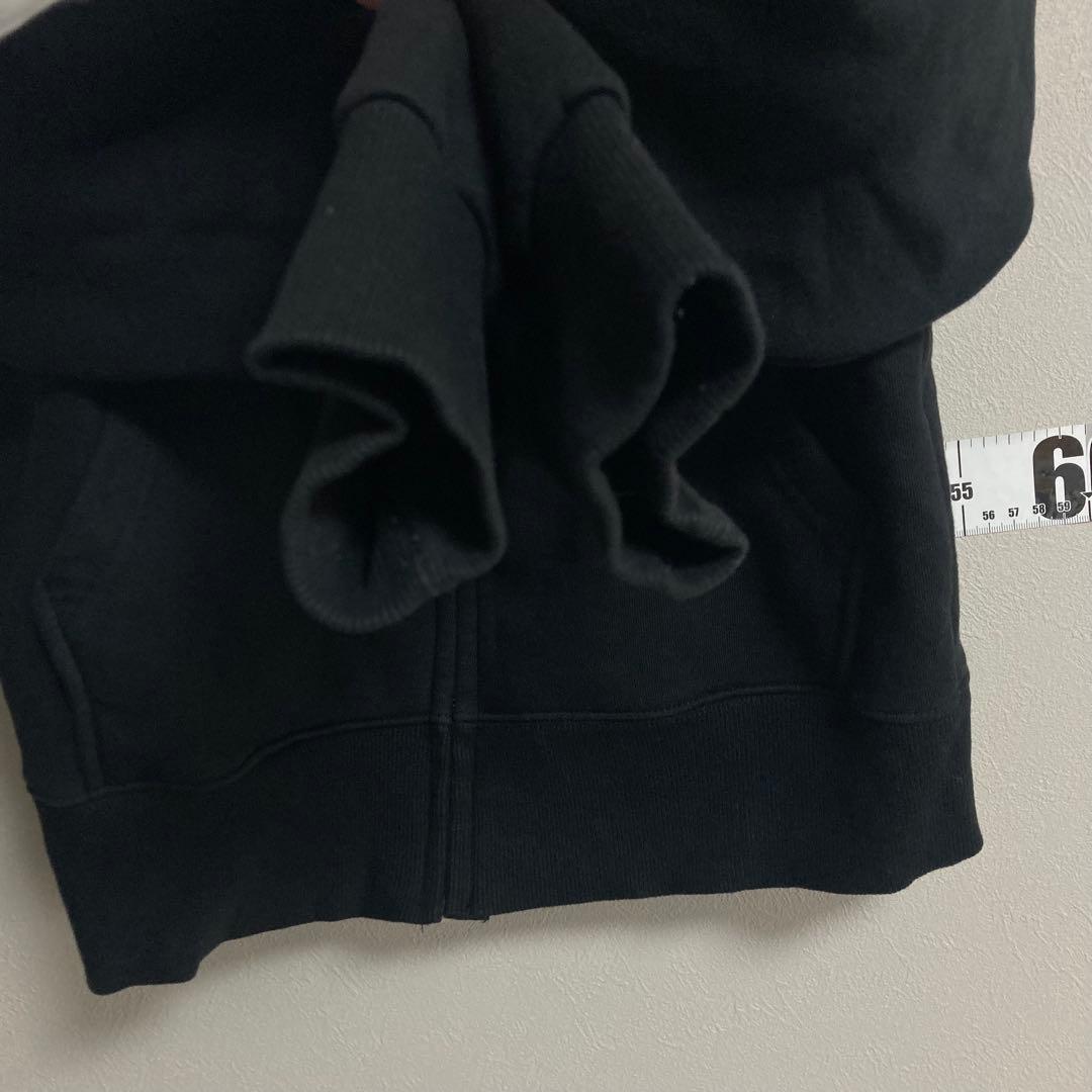 ジップアップ ポロ ラルフローレン RALPH LAUREN パーカー 黒 S