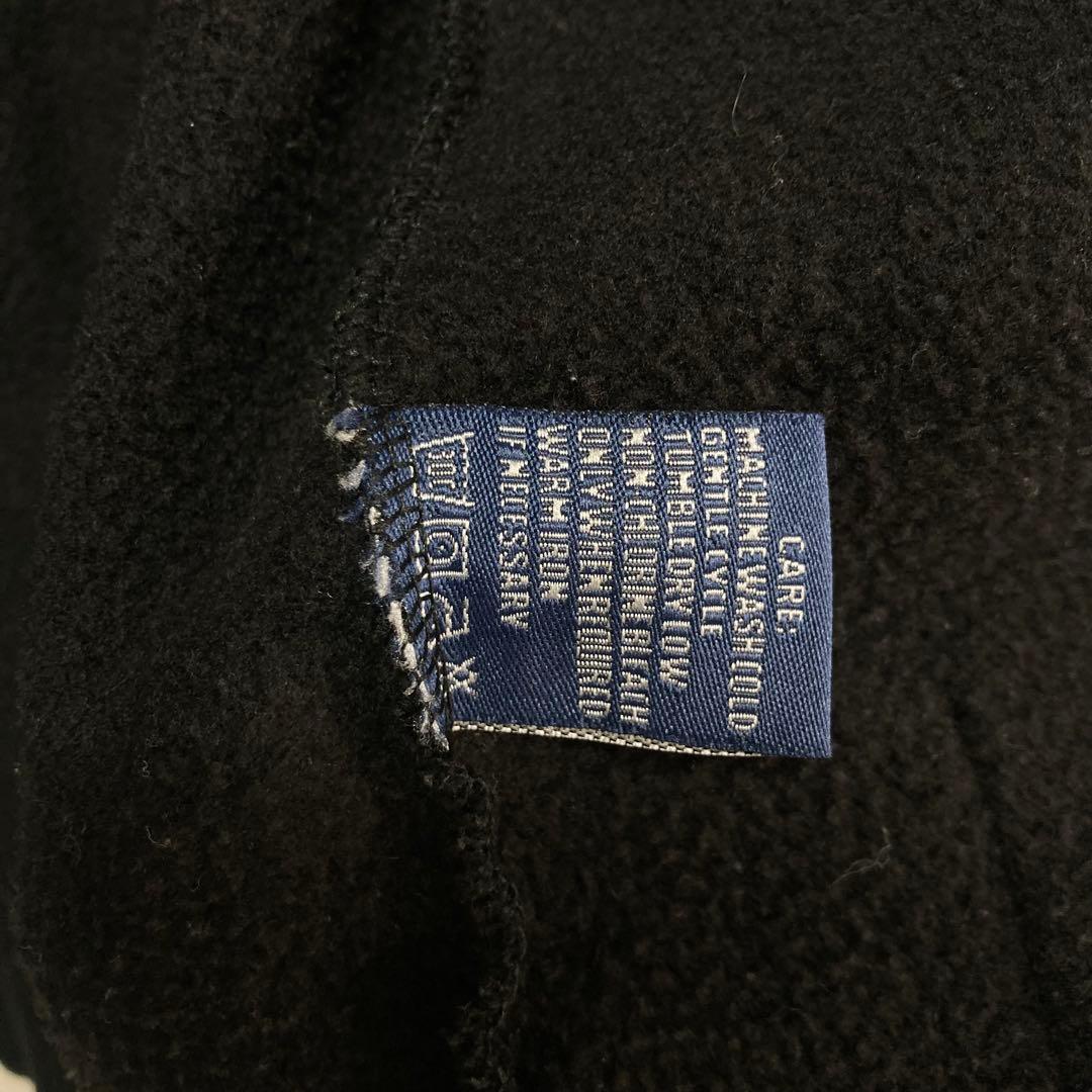 ジップアップ ポロ ラルフローレン RALPH LAUREN パーカー 黒 S