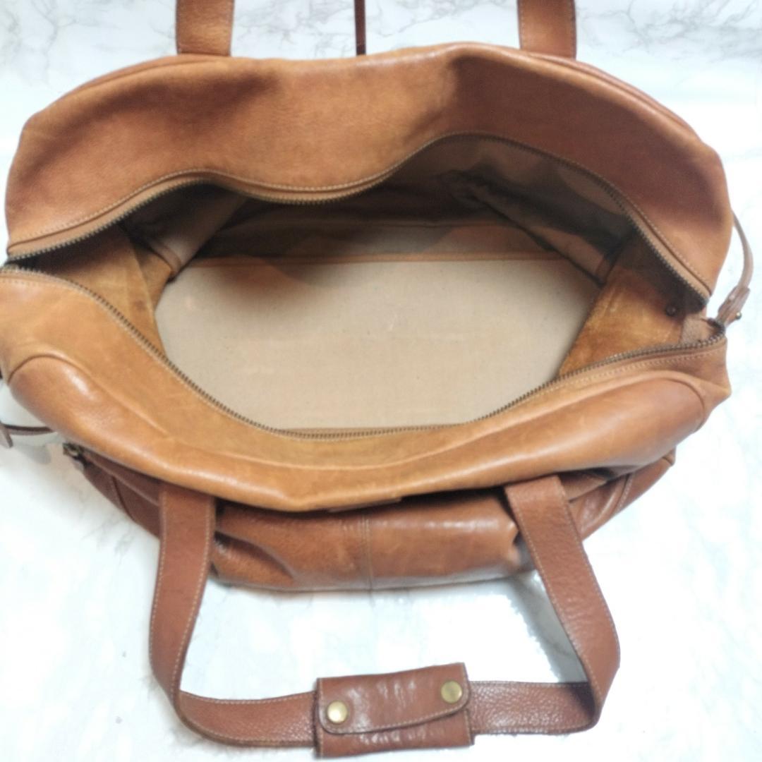 希少 Polo RalphLauren 2way レザー ボストンバッグ 本革