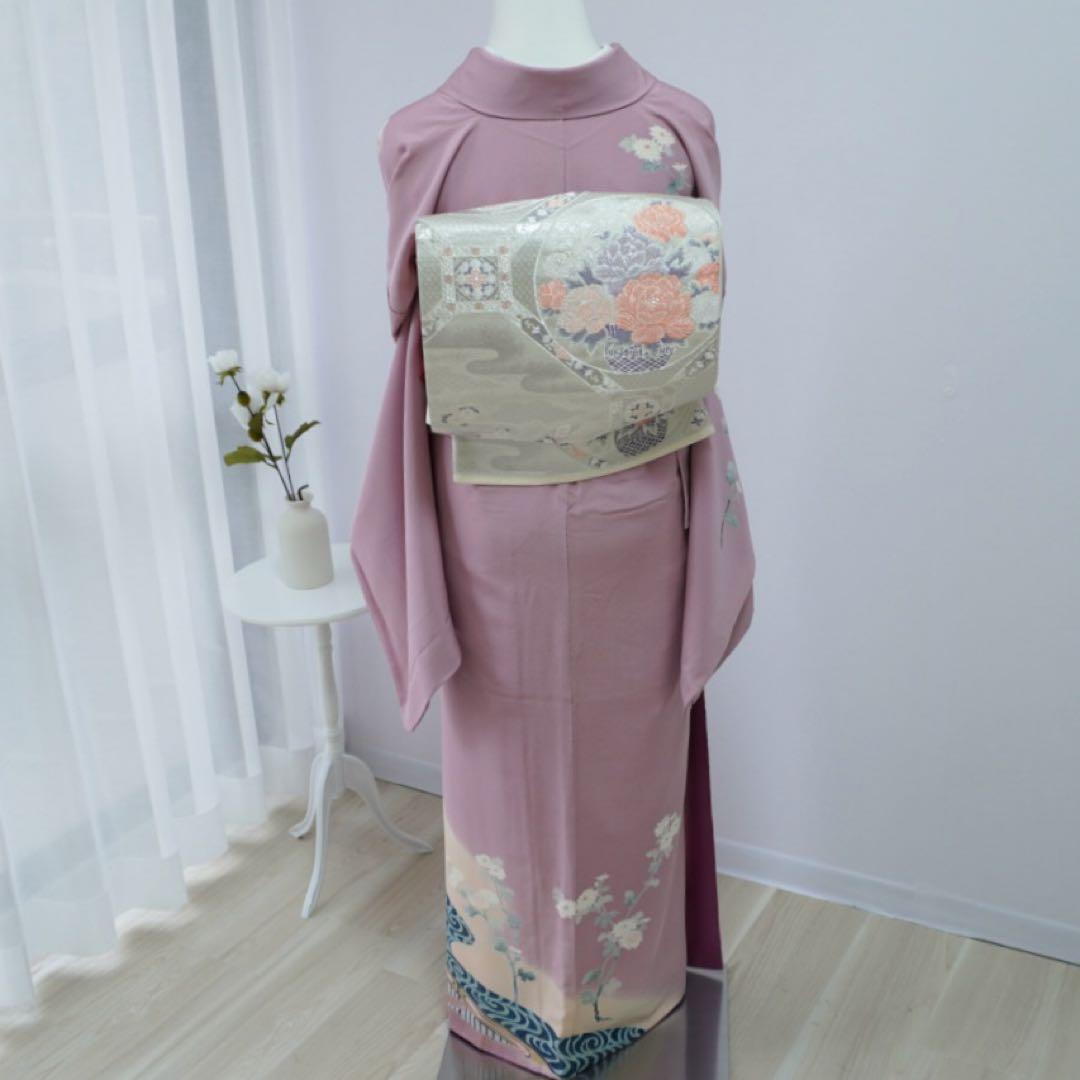 訪問着　4点フルセット 301c 正絹 七五三 お宮参り 入学式　卒園式　結婚式