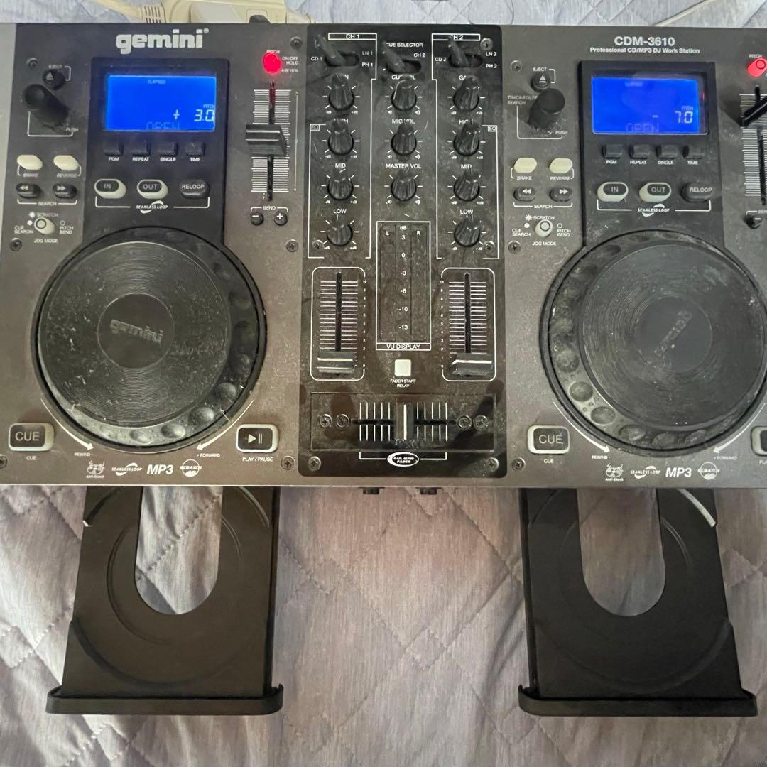 DJ機材 gemini CDM-3610 cdj
