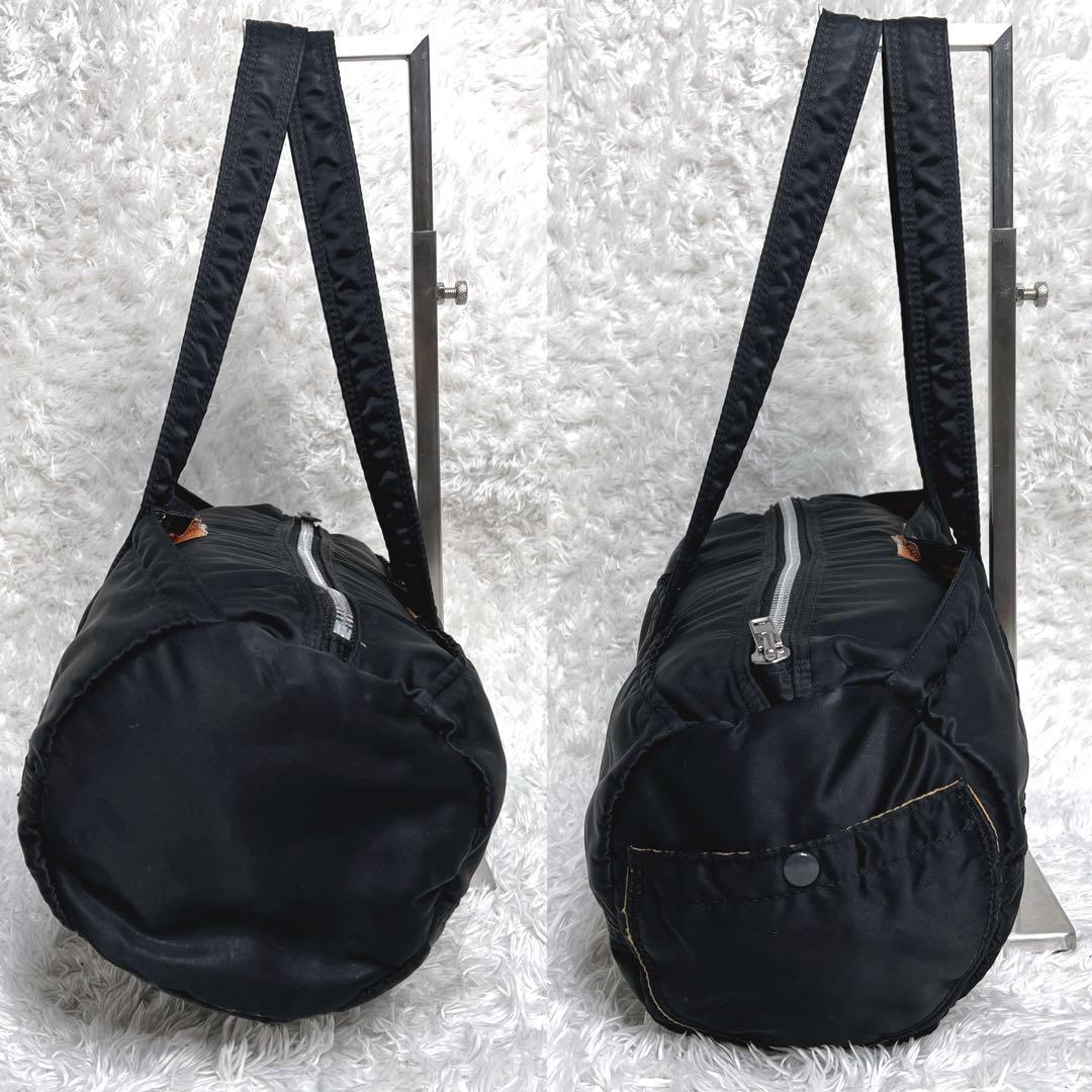 PORTER ポーター タンカー ブラック ドラムバッグ ミニボストン 廃番 黒