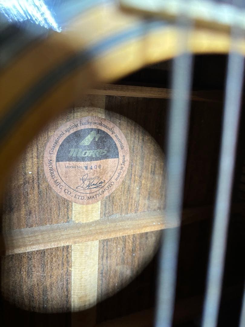 Morris アコースティックギター ケース付