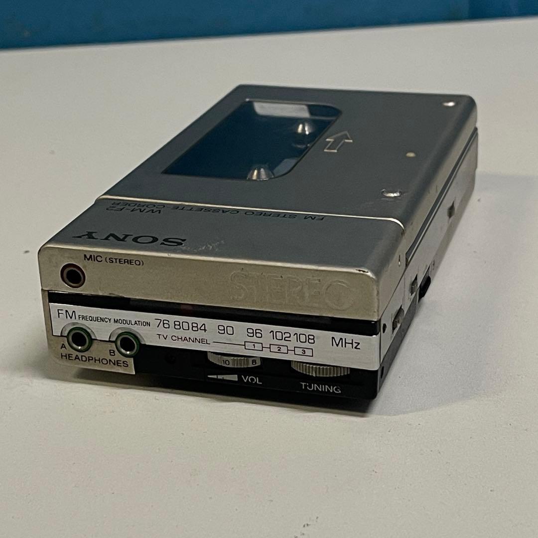 SONY WM-F2 ウォークマン　カセットテーププレーヤー動作品