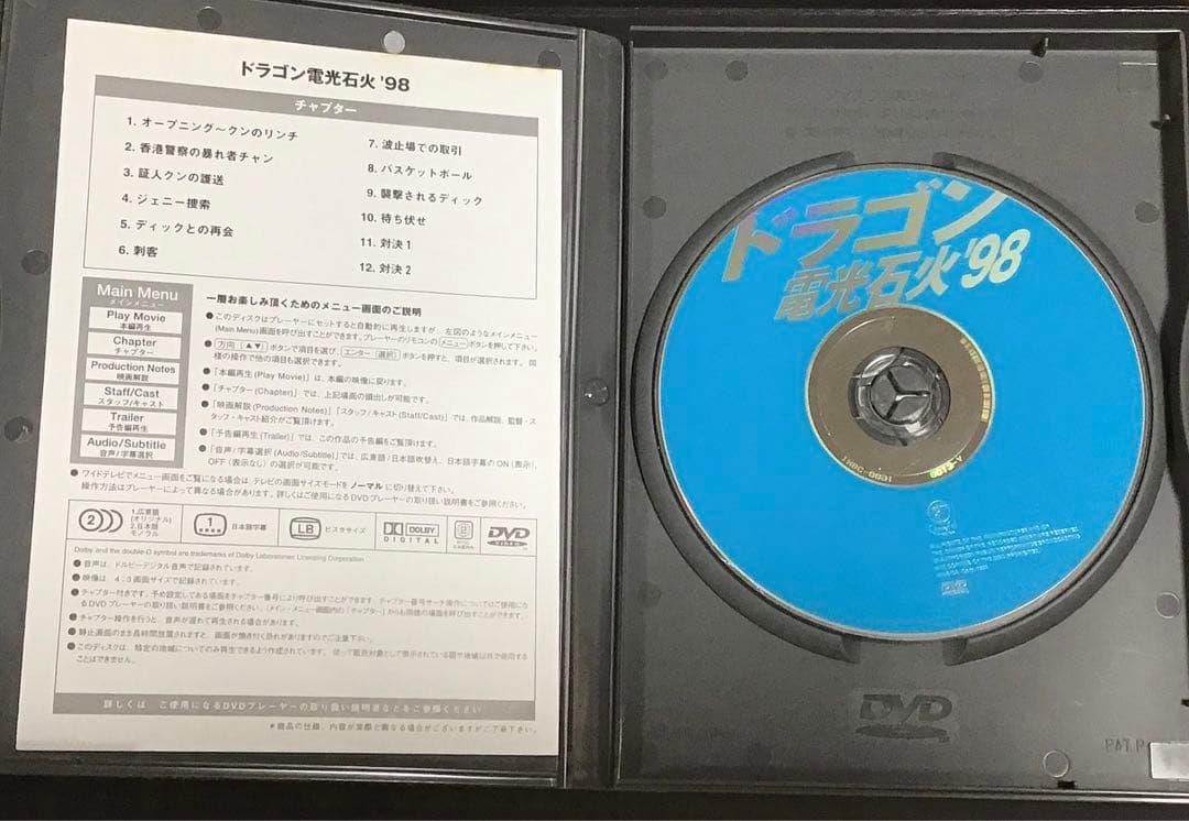 ドラゴン 電光石火'98('94香港)