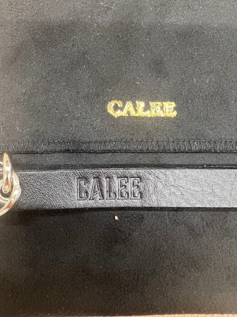 小物 ROUND&PYRAMID STUDS LEATHER SHORTKEYRING