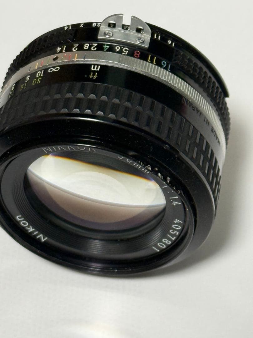 美品　Nikon Ai-s NIKKOR 50mm F1.4