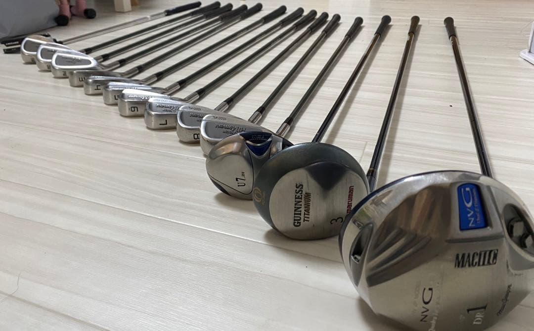 【レフティ アイアンセット】ゴルフクラブセット 送料込み