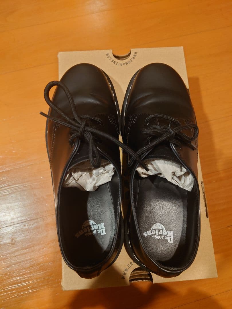 【美品】Dr.Martens 1461 ホワイトステッチ 3ホール UK6