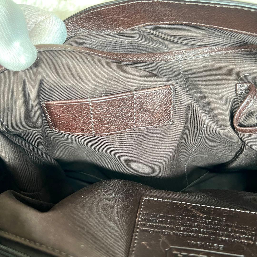 コーチ トンプソン 2WAY メッセンジャーバッグ A4 レザー 70313