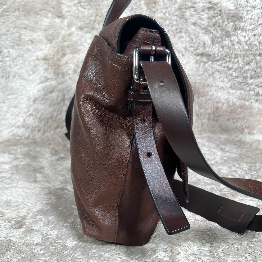 コーチ トンプソン 2WAY メッセンジャーバッグ A4 レザー 70313