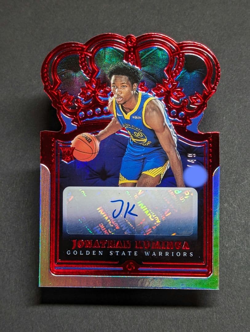 Jonathan Kuminga ジョナサン クミンガ 直筆サイン /49 RC