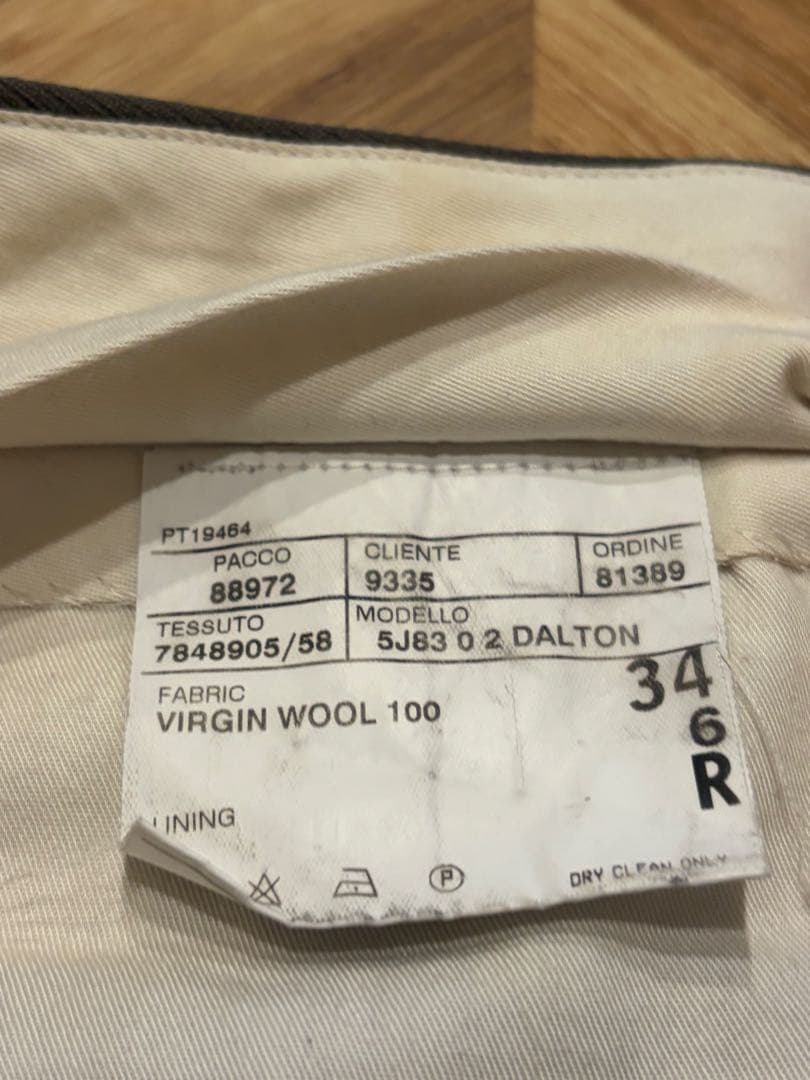 90s Ralph Lauren イタリア製 ツータック ワイドスラックス