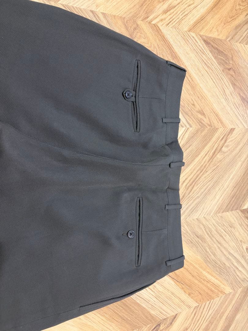 90s Ralph Lauren イタリア製 ツータック ワイドスラックス