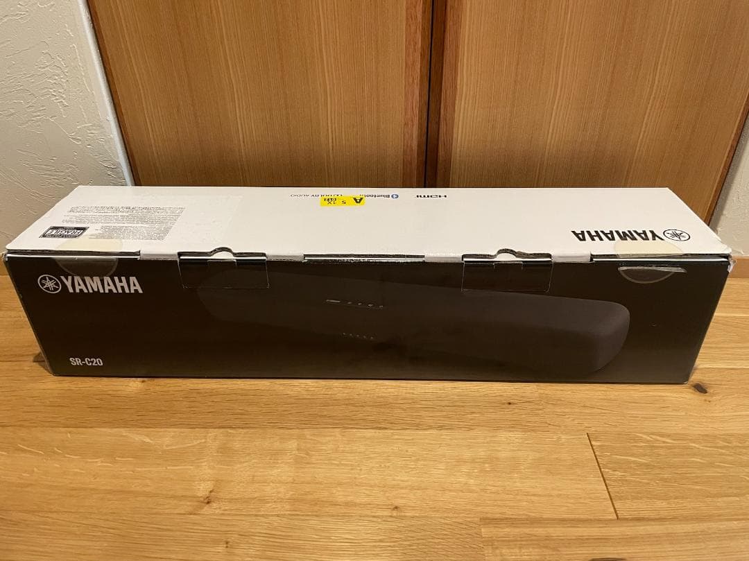 【新品未使用】YAMAHA SR-C20 サウンドバー