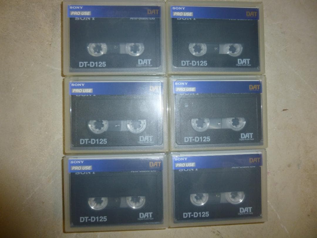 SONY DAT DT-D125　６巻