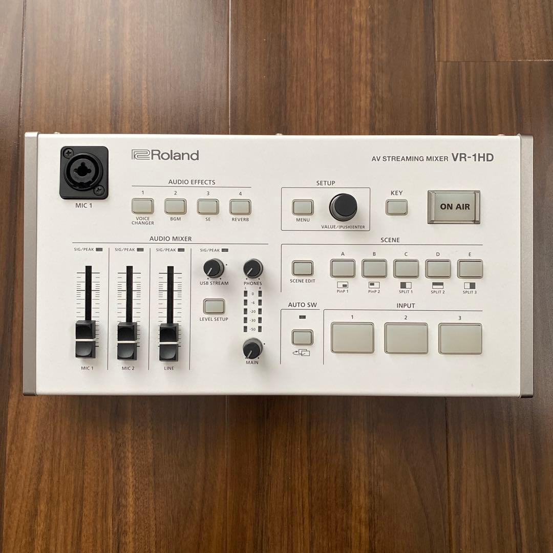 その他 Roland AV STREAMING MIXER VR-1HD