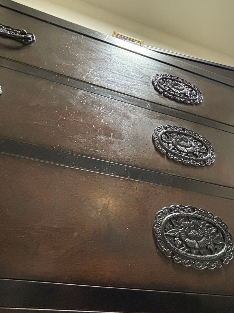 三丸家具工芸 タンス チェスト 鍵付き