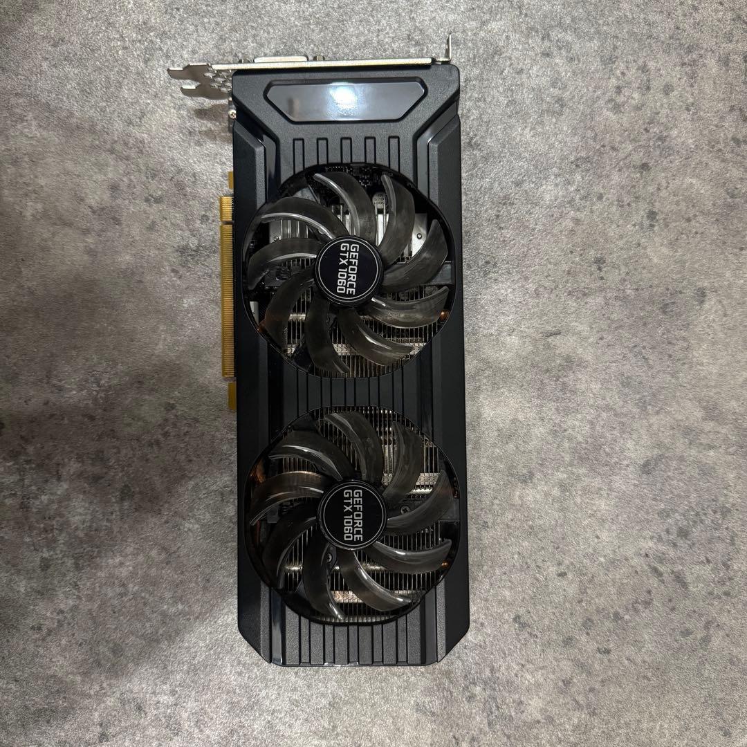 GeForce GTX1060 グラフィックボード デュアルファン