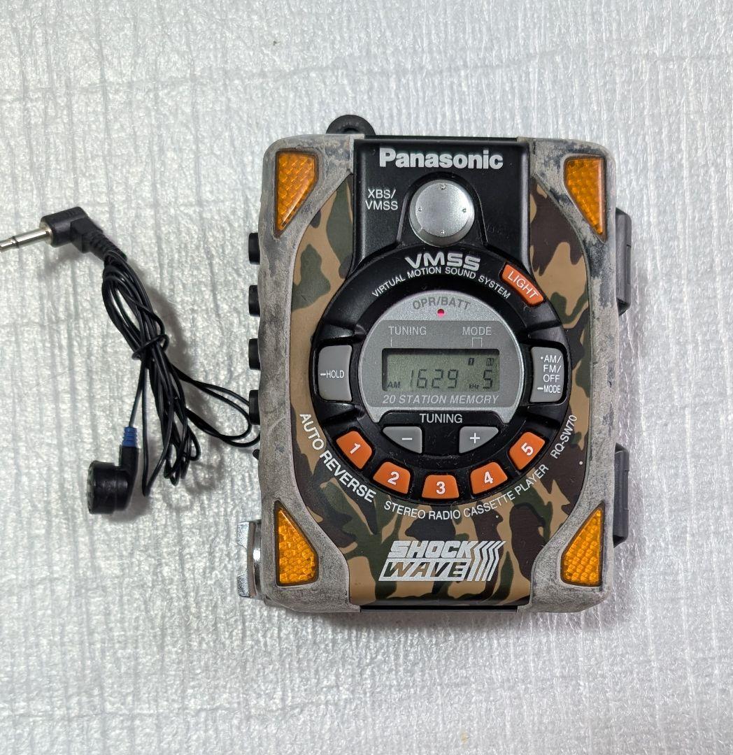 Panasonic カセットRQ-SW70 shock wave ジャンク品
