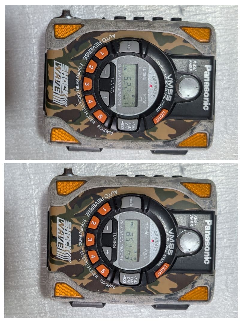 Panasonic カセットRQ-SW70 shock wave ジャンク品