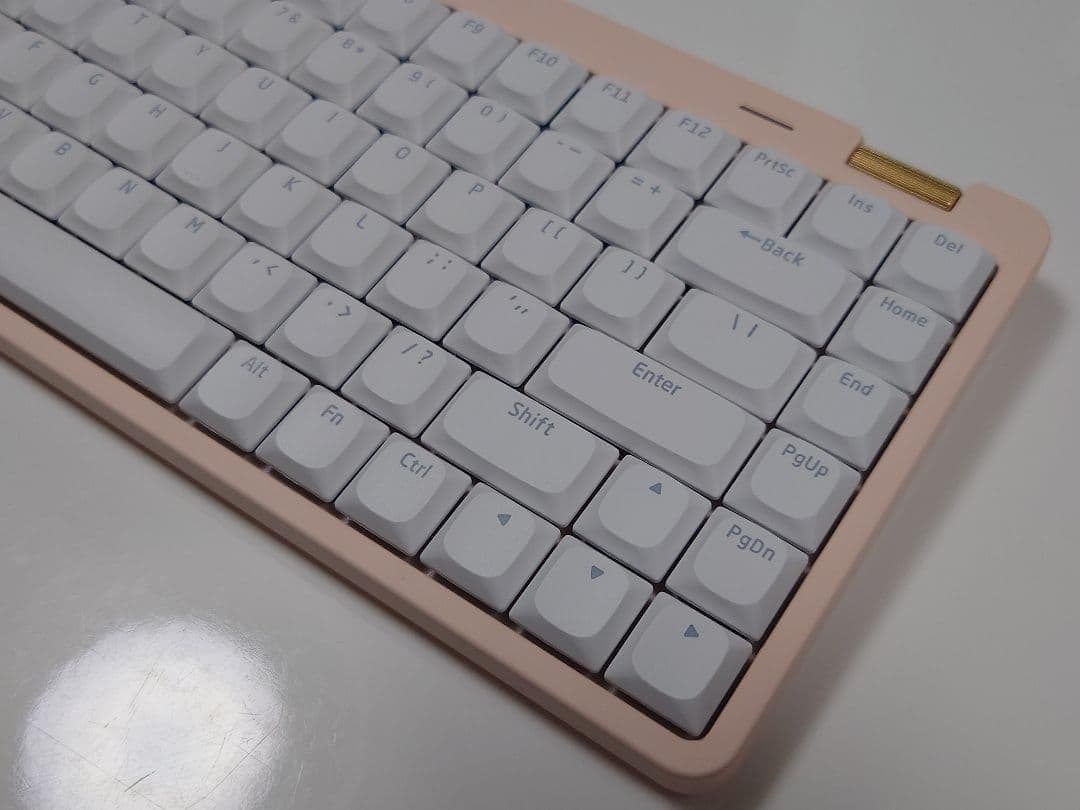 静音仕様★LOFREE Flow Lite 84（ピンク）【最新Pink軸搭載】