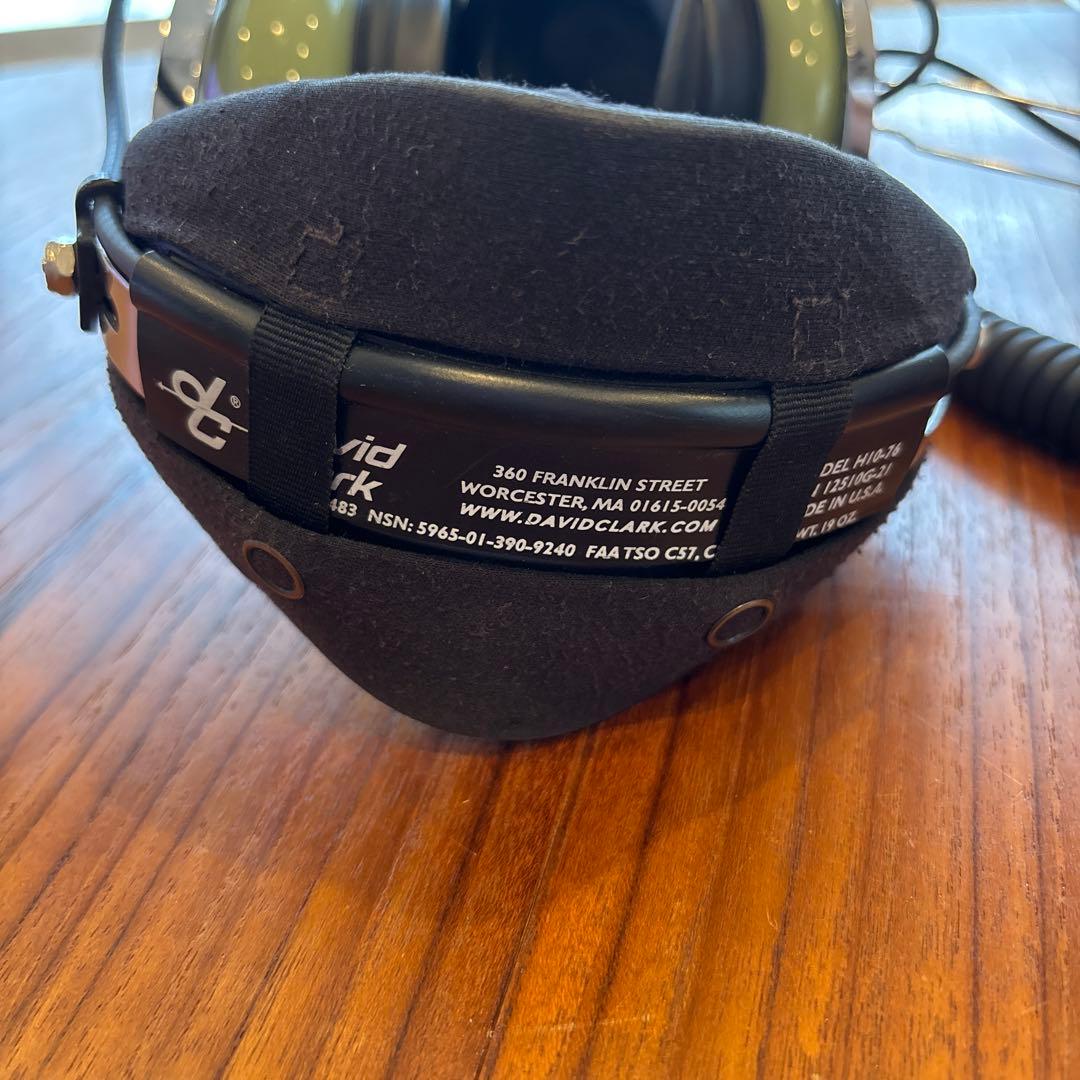 ヘッドホン David Clark Aviation Headset H10-76
