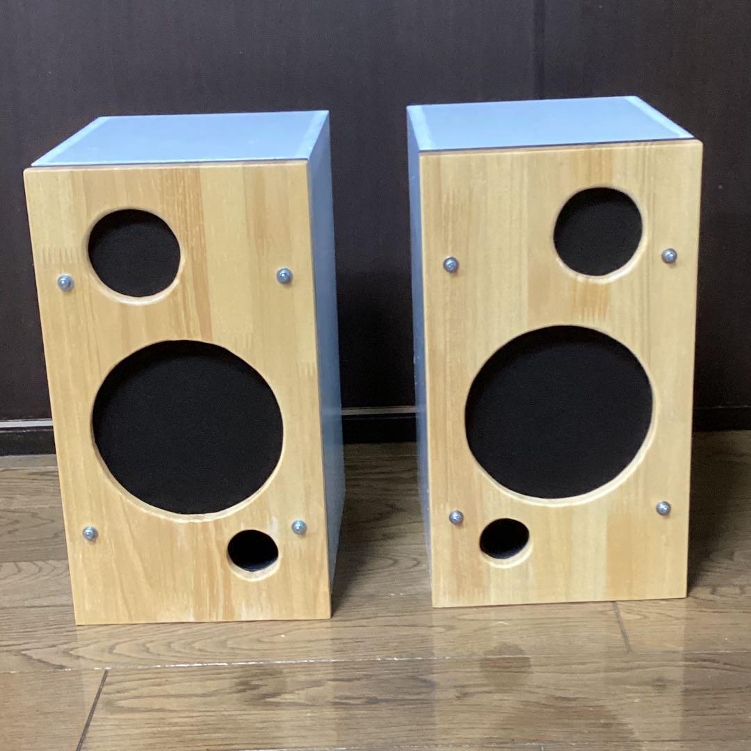 ビクターユニット使用自作スピーカー16㎝2way バッフル重ねてお色直し