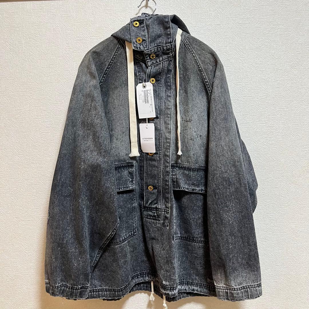 け*ろ様 j.s.stead ガナーズ デニム オーバー スモック L