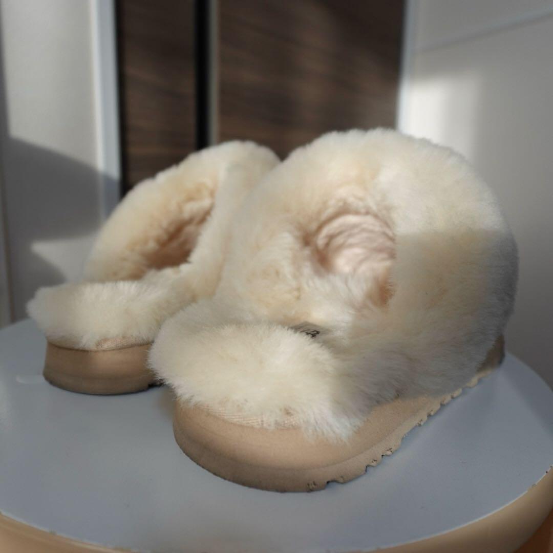 【美品】UGG ディスケット　サンド24.5cm