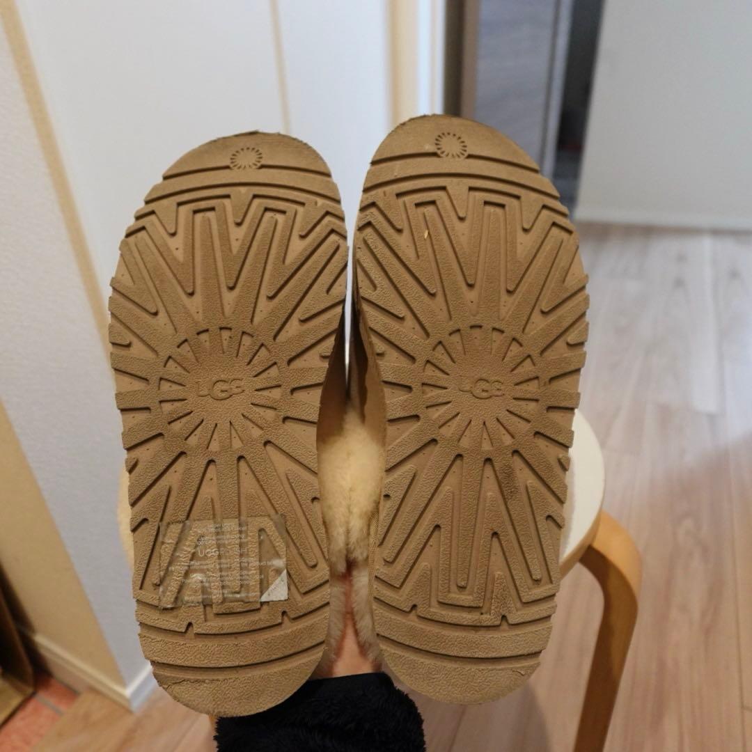 【美品】UGG ディスケット　サンド24.5cm