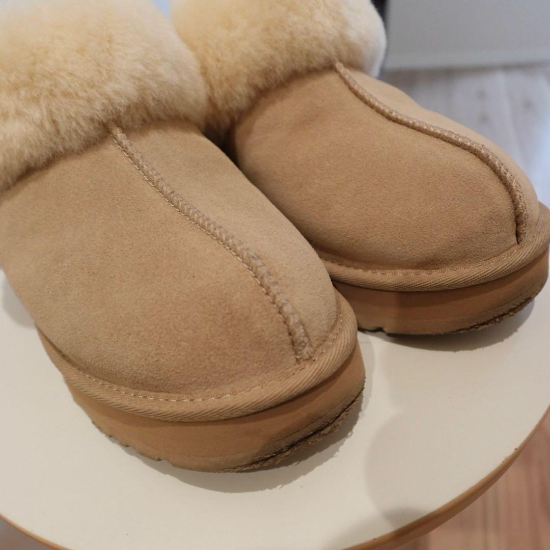 【美品】UGG ディスケット　サンド24.5cm