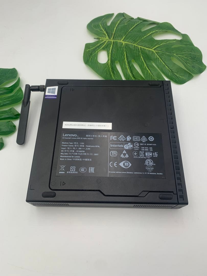 ミニPC ThinkCentre M70q i3-10100T