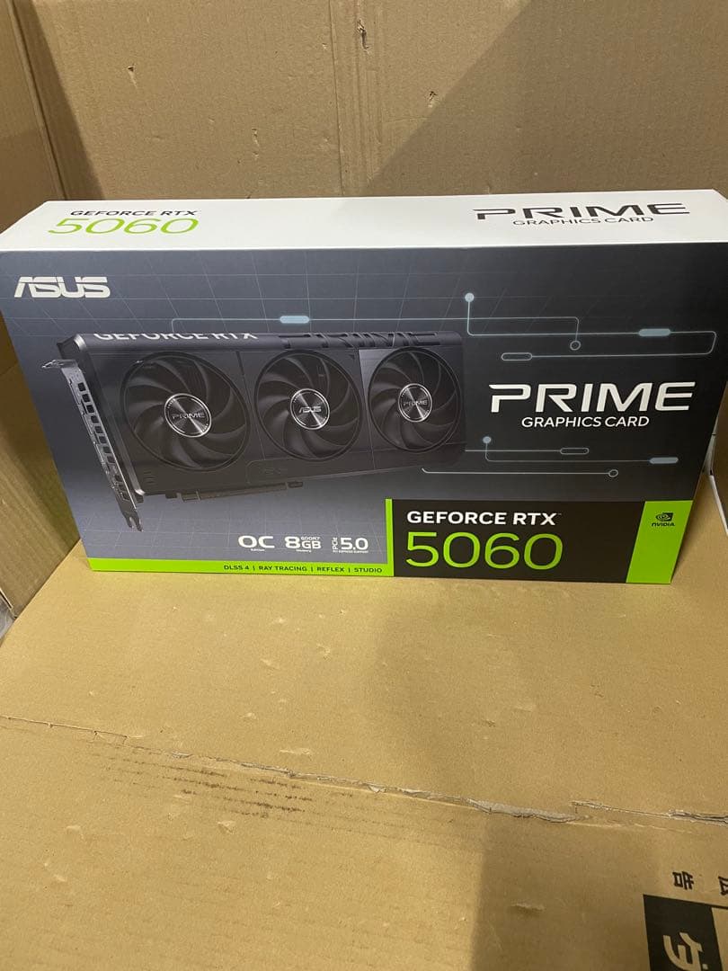 グラフィックボード・グラボ・ビデオカード PRIME GeForce RTX 5060 8GB GDDR7 Edition