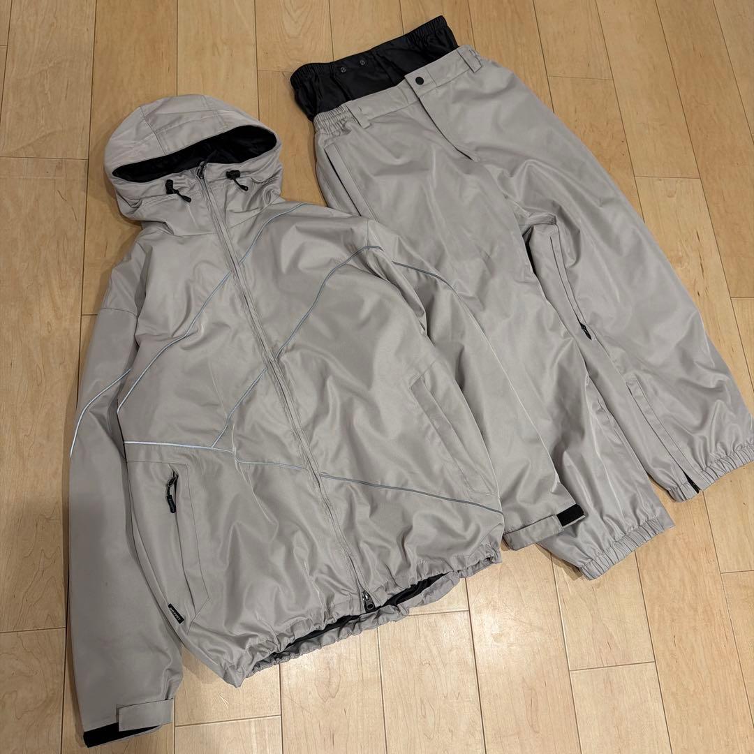 スノボウェアレディース上下セットジャケットパンツオーバーシルエットSスキーウェア