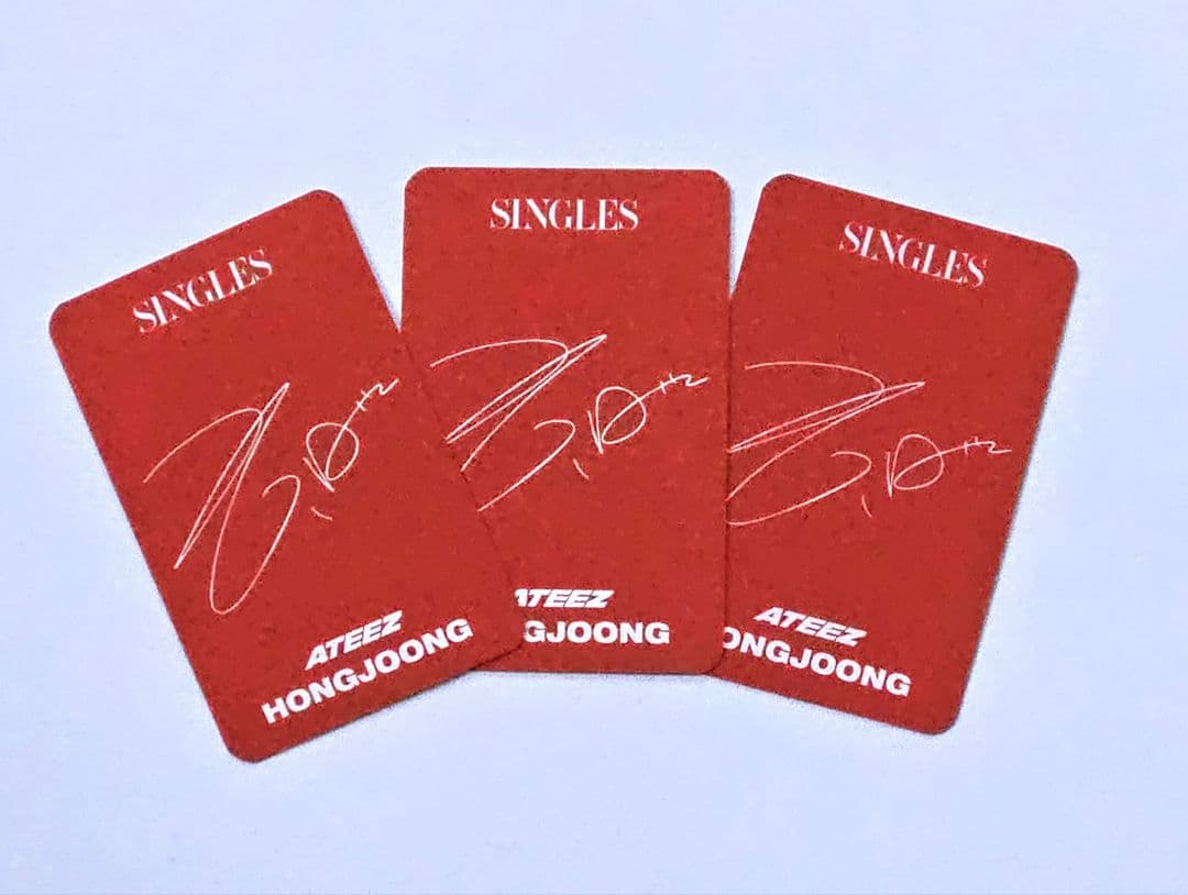 ホンジュン ATEEZ SINGLES JAPAN トレカ