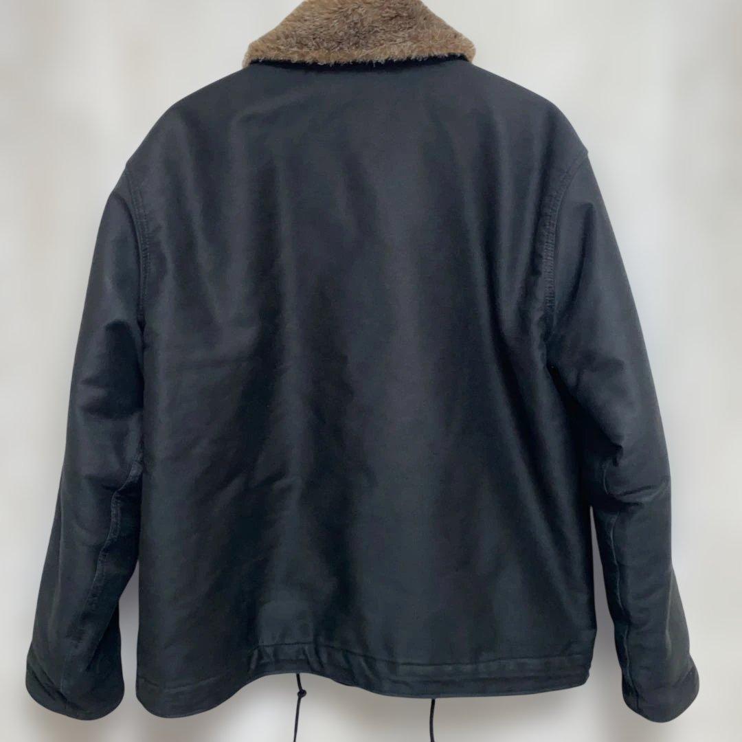 【大人気】Houston N-1 デッキジャケット Black 42 日本製