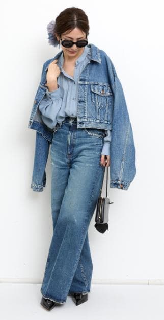 レッド カード DENIM JACKET L'Appartement別注　完売品