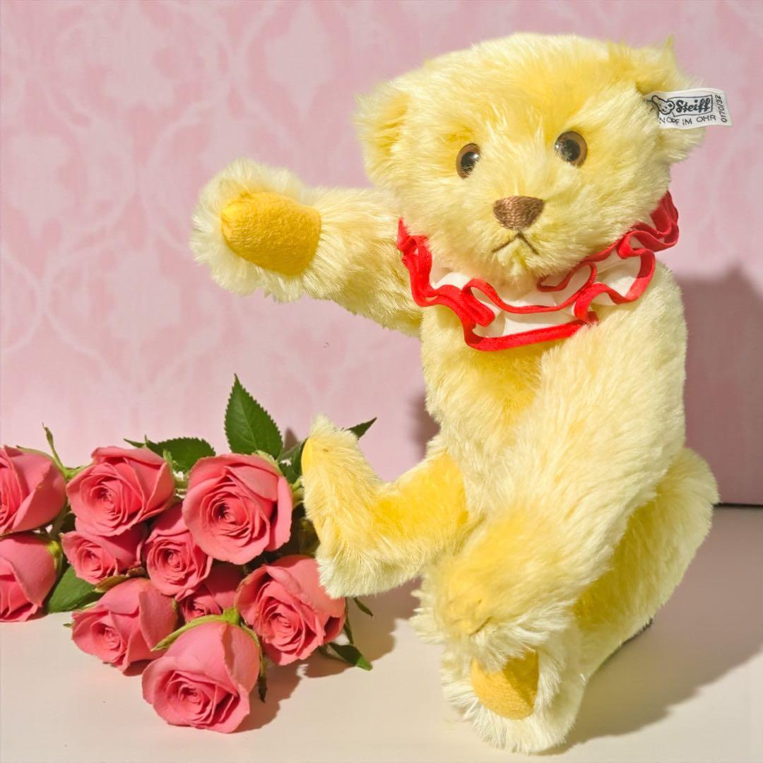 シュタイフ Steiff テディベア テディクラウン 美品 クラウンハット2個