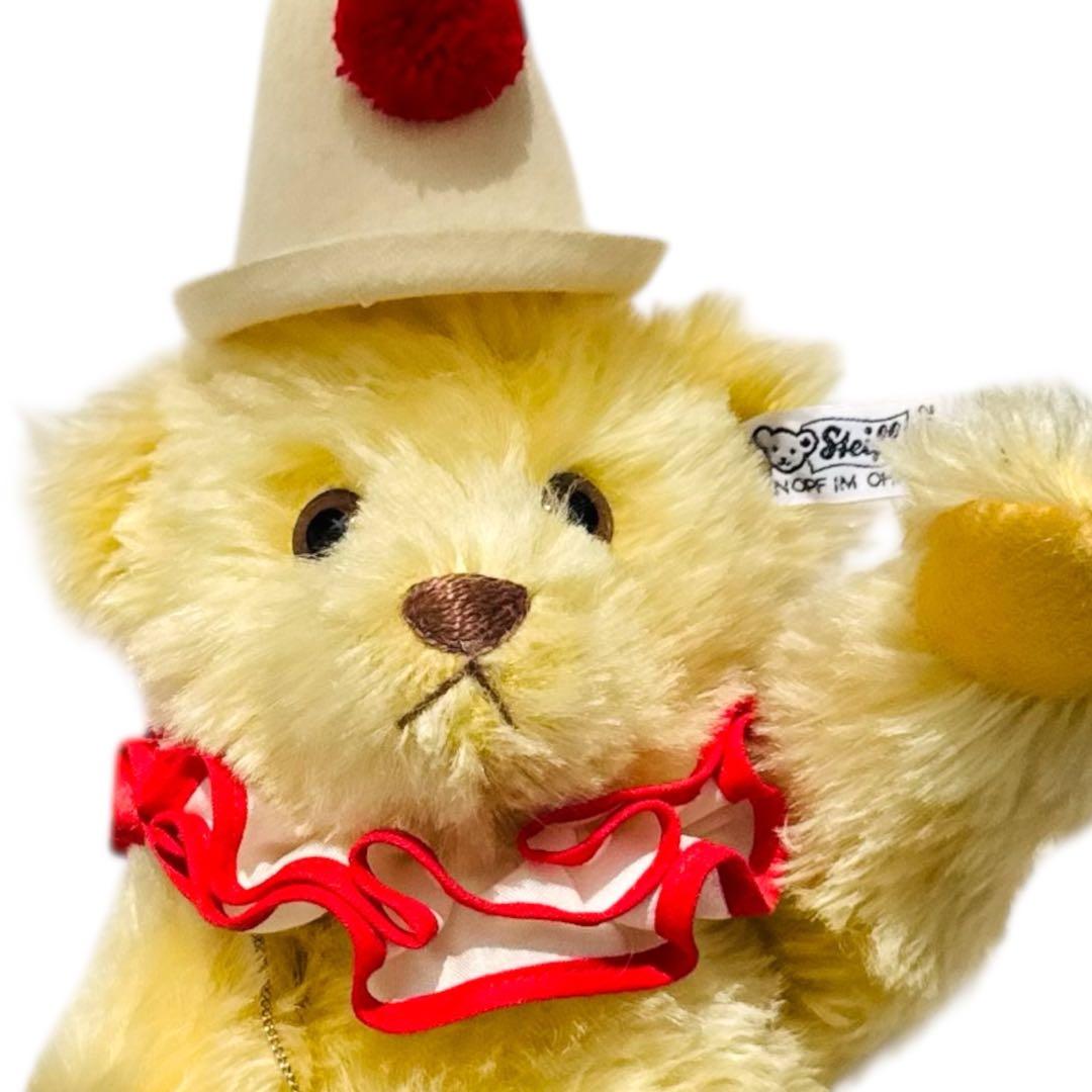 シュタイフ Steiff テディベア テディクラウン 美品 クラウンハット2個