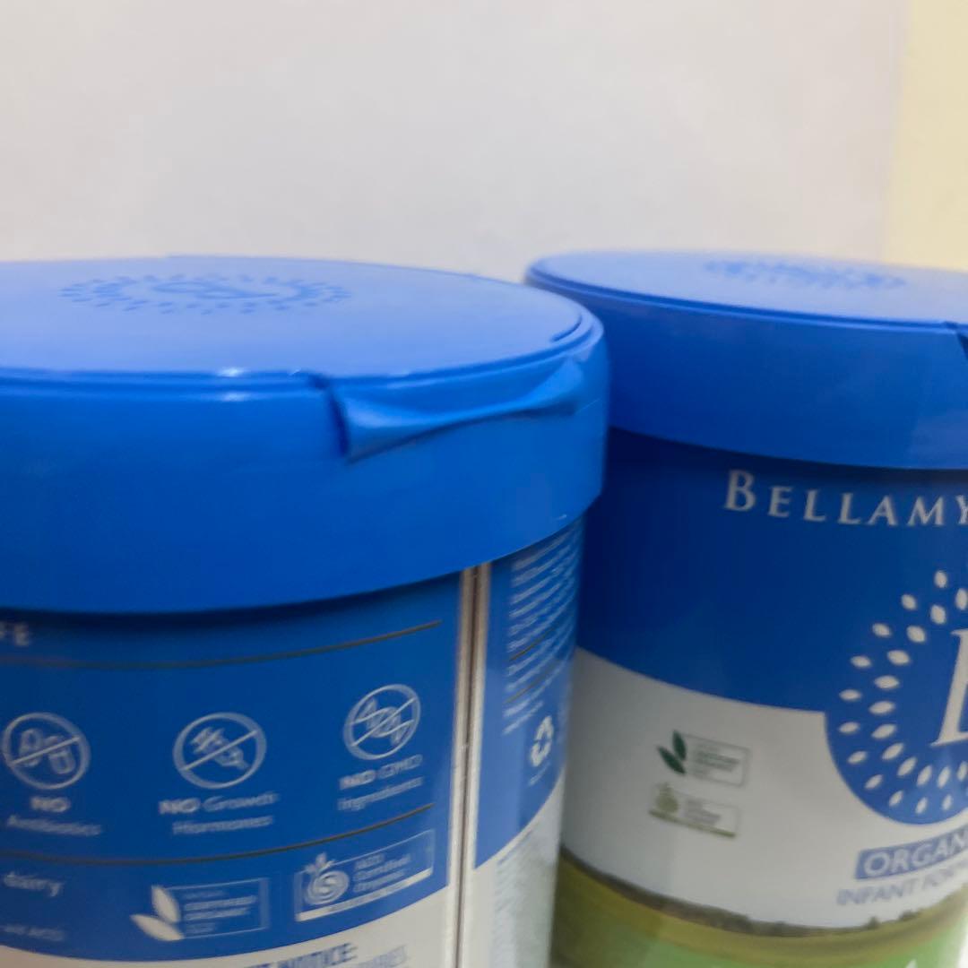 ベラミーズ　Bellamy's オ一ガニック　粉ミルク 2缶　0-6ヶ月