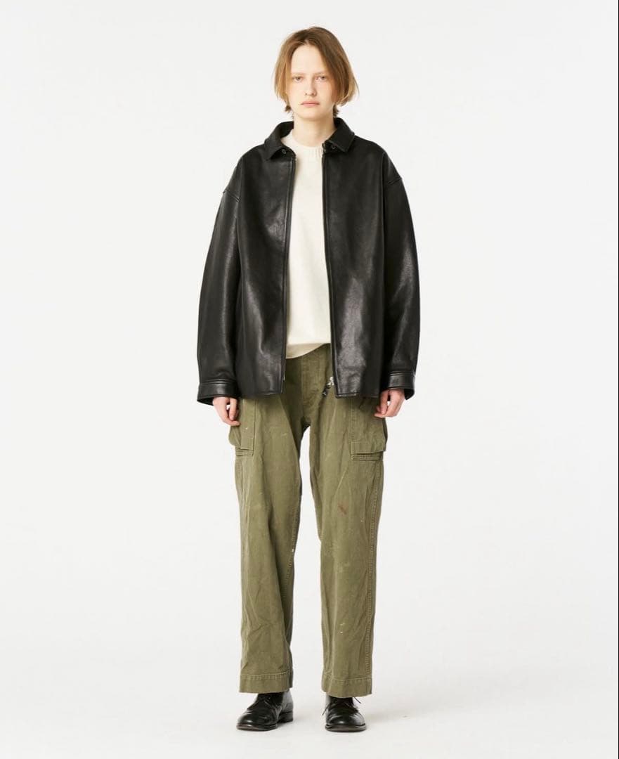 25AW HERILL ヘリル　M-43 HBT カーゴパンツ　2 カーキ