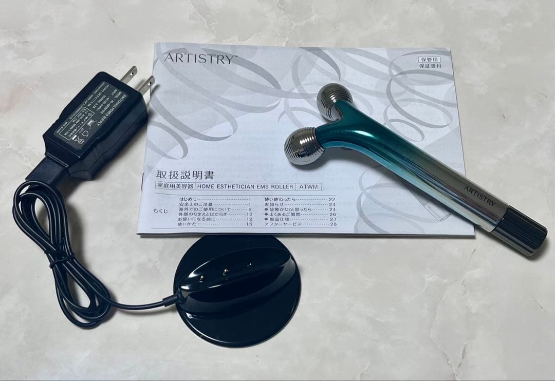 アムウェイ スキンNT ホームエスティシャン美顔ローラー EMS美顔器