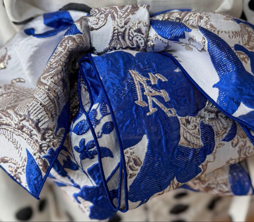 大人兵児帯【ブルースカイリリー】【リズヴァイオレット】のセット