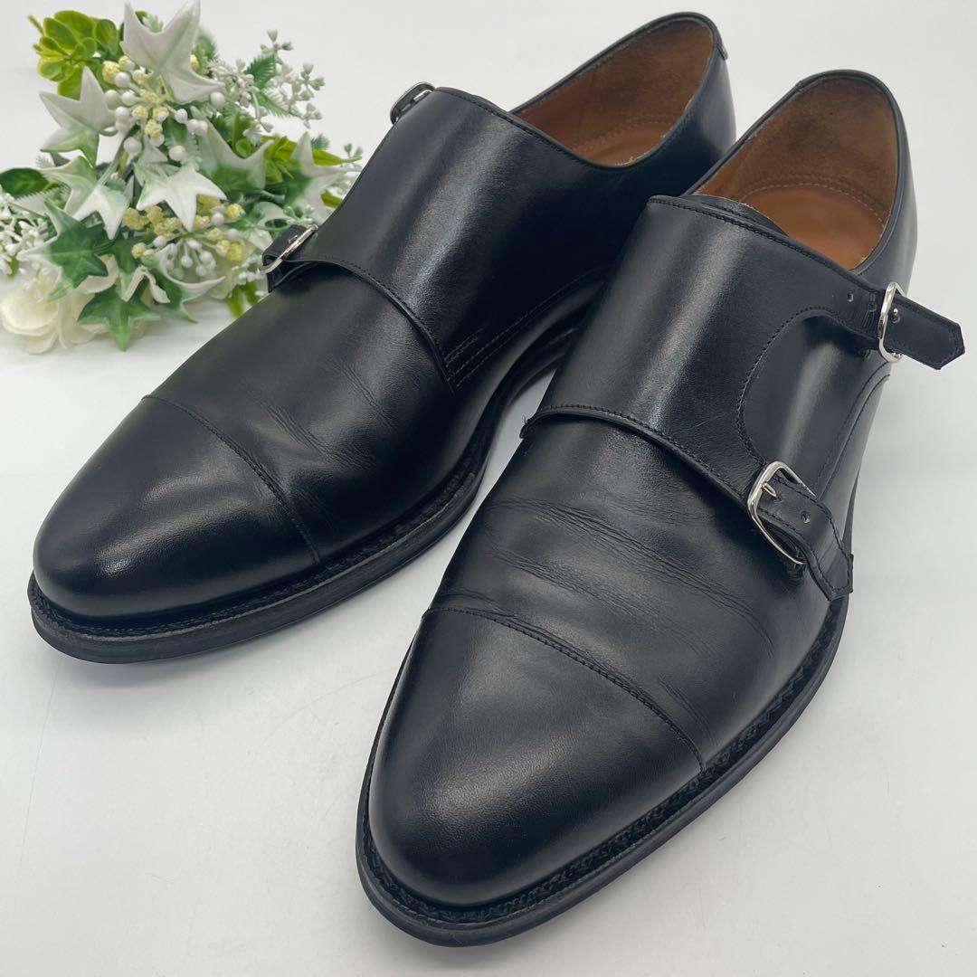 ジャランスリウァヤ　ダブルモンクストラップ　ビジネスシューズ