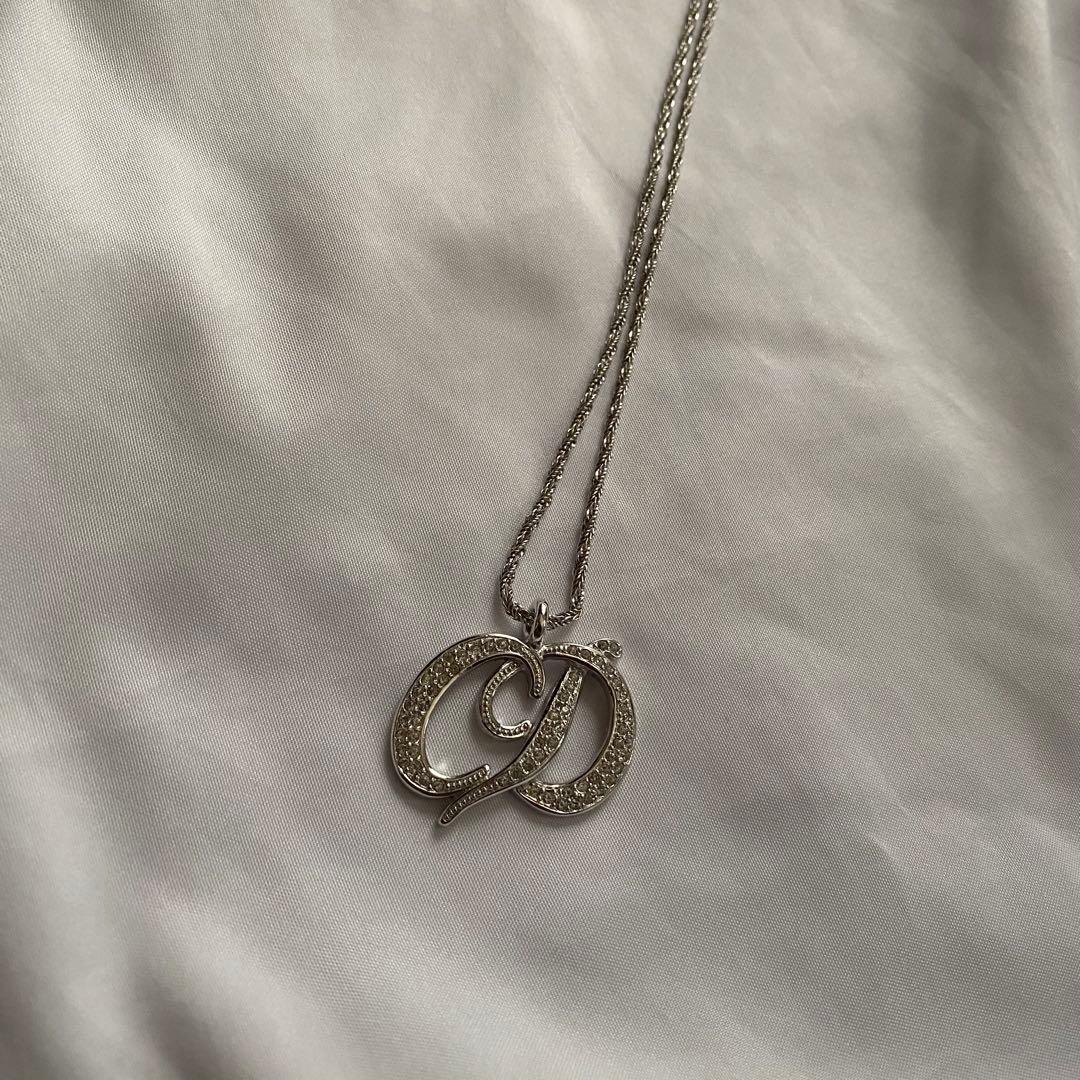 CD クリスチャンディオール ロゴ　ネックレス