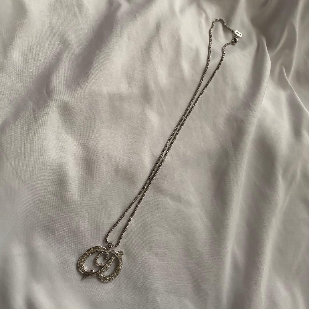 CD クリスチャンディオール ロゴ　ネックレス